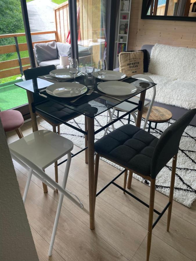 Studio Turquoise Quartier Grattague Vue Montblanc Saint-Gervais-les-Bains Eksteriør bilde