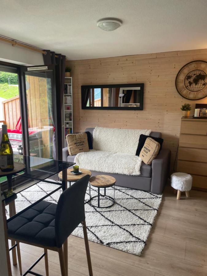 Studio Turquoise Quartier Grattague Vue Montblanc Saint-Gervais-les-Bains Eksteriør bilde