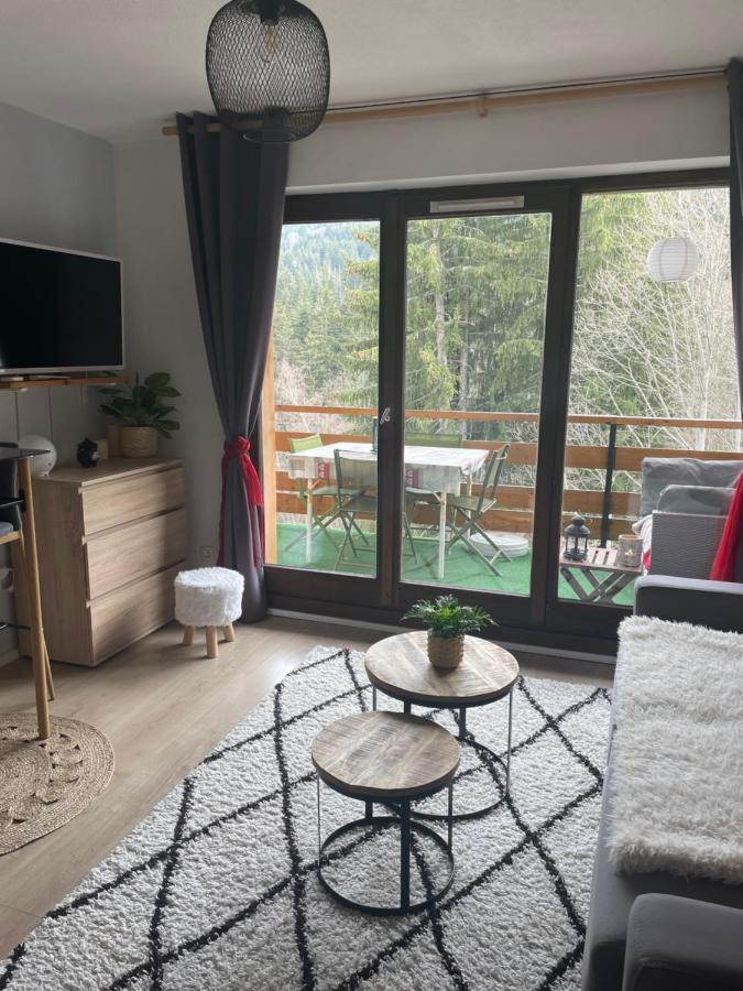 Studio Turquoise Quartier Grattague Vue Montblanc Saint-Gervais-les-Bains Eksteriør bilde